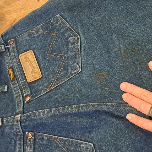 Wrangler Jeans Size 30x34 Style 13MWZ - Picture 6 of 8